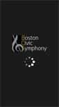 Mobile Screenshot of bostoncivicsymphony.org
